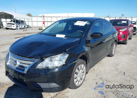 2015 Nissan Sentra S from USA, damaged, VIN 3N1AB7AP9FY346696
